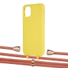 Чохол Upex Alter Eyelets for iPhone 11 Daffodil with Aide Cantaloupe and Casquette Gold (UP110109)