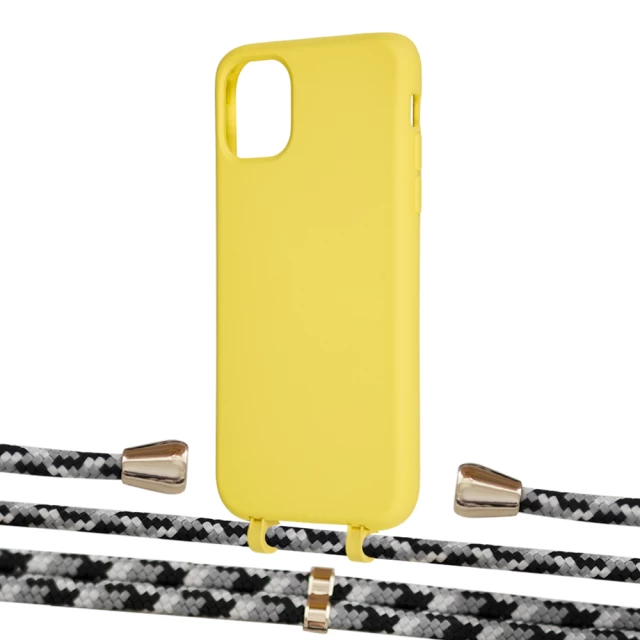 Чохол Upex Alter Eyelets for iPhone 11 Daffodil with Aide Life Road and Casquette Gold (UP110123)