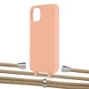 Чохол Upex Alter Eyelets for iPhone 11 Tangerine with Aide Sand and Casquette Silver (UP110222)