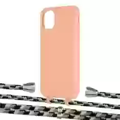 Чохол Upex Alter Eyelets for iPhone 11 Tangerine with Aide Life Road and Casquette Silver (UP110228)
