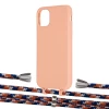 Чохол Upex Alter Eyelets for iPhone 11 Tangerine with Aide Orange Azure and Casquette Silver (UP110232)