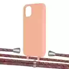 Чохол Upex Alter Eyelets for iPhone 11 Tangerine with Aide Melanger and Casquette Silver (UP110238)