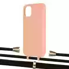 Чехол Upex Alter Eyelets for iPhone 11 Tangerine with Aide Black and Casquette Gold (UP110243)