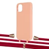 Чохол Upex Alter Eyelets for iPhone 11 Tangerine with Aide Red and Casquette Gold (UP110244)