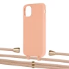 Чохол Upex Alter Eyelets for iPhone 11 Tangerine with Aide Creole Pink and Casquette Gold (UP110259)