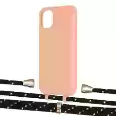 Чехол Upex Alter Eyelets for iPhone 11 Tangerine with Aide Black Dots and Casquette Gold (UP110262)