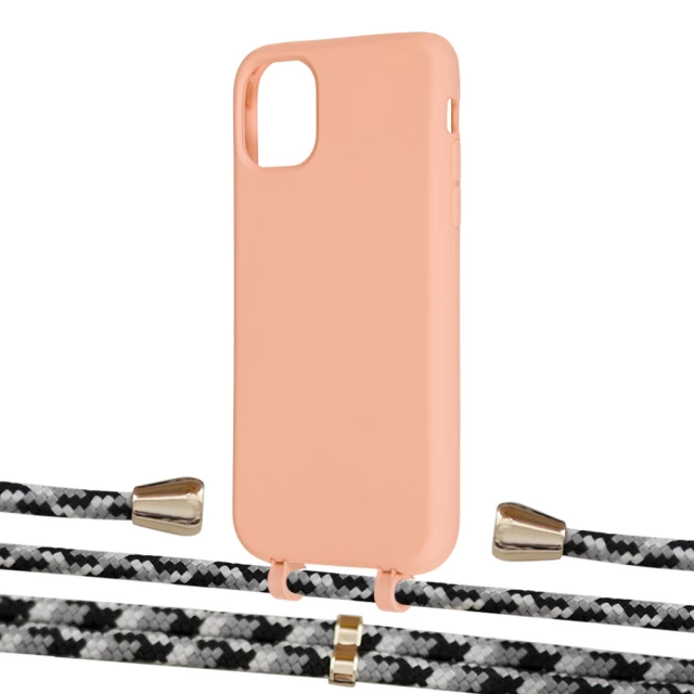 Чехол Upex Alter Eyelets for iPhone 11 Tangerine with Aide Life Road and Casquette Gold (UP110263)