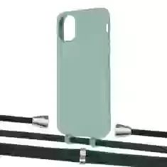 Чохол Upex Alter Eyelets for iPhone 11 Basil with Aide Cyprus Green and Casquette Silver (UP110356)