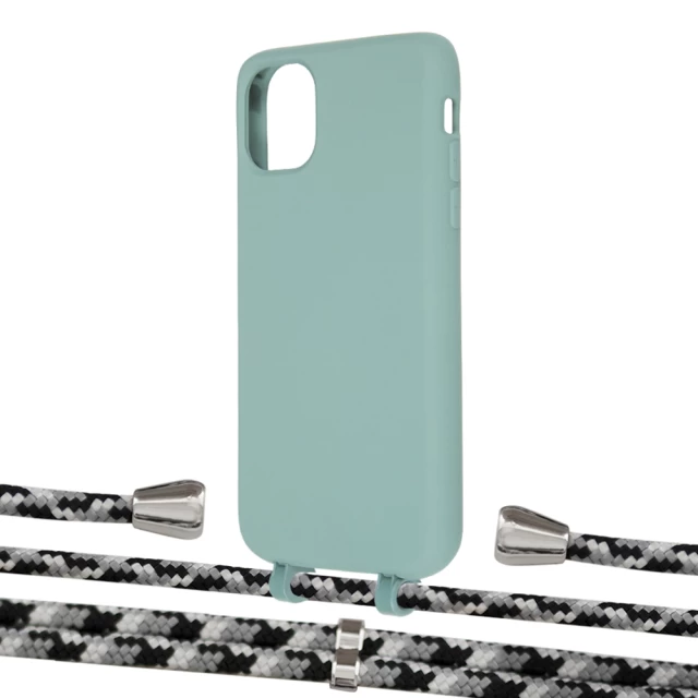 Чехол Upex Alter Eyelets for iPhone 11 Basil with Aide Life Road and Casquette Silver (UP110368)