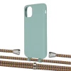 Чохол Upex Alter Eyelets for iPhone 11 Basil with Aide Couleur Vintage and Casquette Silver (UP110380)