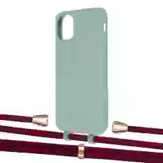 Чохол Upex Alter Eyelets for iPhone 11 Basil with Aide Byzantine and Casquette Gold (UP110387)