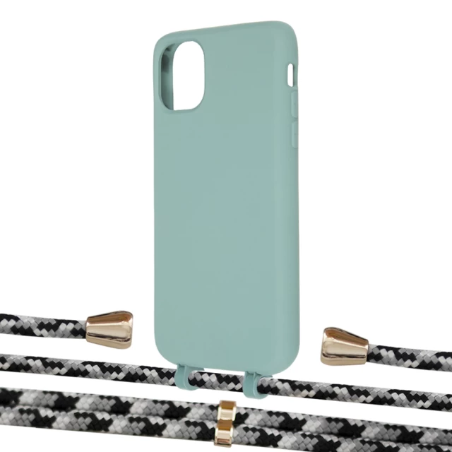 Чехол Upex Alter Eyelets for iPhone 11 Basil with Aide Life Road and Casquette Gold (UP110403)