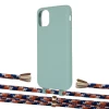 Чохол Upex Alter Eyelets for iPhone 11 Basil with Aide Orange Azure and Casquette Gold (UP110407)