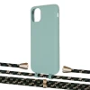 Чехол Upex Alter Eyelets for iPhone 11 Basil with Aide Juniper Camouflage and Casquette Gold (UP110409)