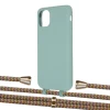 Чохол Upex Alter Eyelets for iPhone 11 Basil with Aide Couleur Vintage and Casquette Gold (UP110415)