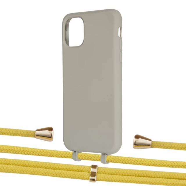 Чохол Upex Alter Eyelets for iPhone 11 Anchor with Aide Corn and Casquette Gold (UP110526)