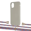 Чохол Upex Alter Eyelets for iPhone 11 Anchor with Aide Blue Sunset and Casquette Gold (UP110546)