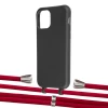 Чохол Upex Alter Eyelets for iPhone 11 Pro Onyx with Aide Red and Casquette Silver (UP110629)