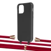Чехол Upex Alter Eyelets for iPhone 11 Pro Onyx with Aide Red and Casquette Gold (UP110664)