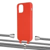 Чохол Upex Alter Eyelets for iPhone 11 Pro Red with Aide Gray and Casquette Silver (UP110779)