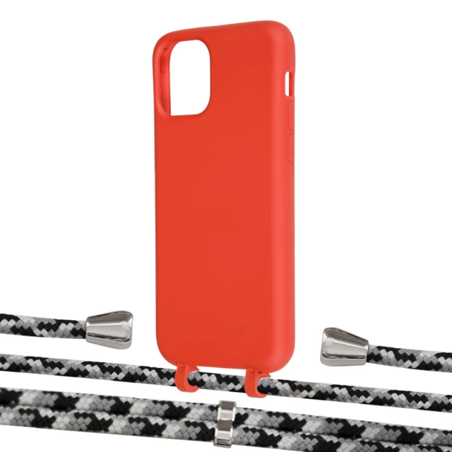 Чехол Upex Alter Eyelets for iPhone 11 Pro Red with Aide Life Road and Casquette Silver (UP110788)