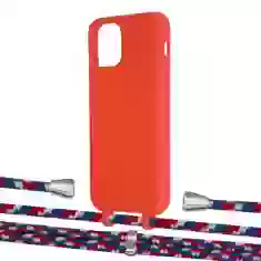 Чехол Upex Alter Eyelets for iPhone 11 Pro Red with Aide Police and Casquette Silver (UP110790)