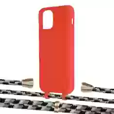 Чохол Upex Alter Eyelets for iPhone 11 Pro Red with Aide Life Road and Casquette Gold (UP110823)