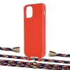 Чохол Upex Alter Eyelets for iPhone 11 Pro Red with Aide Orange Azure and Casquette Gold (UP110827)