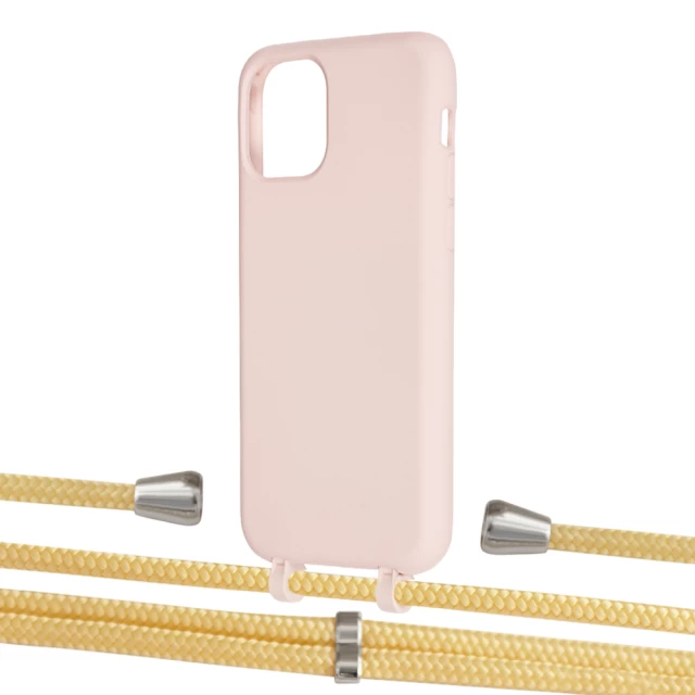 Чохол Upex Alter Eyelets for iPhone 11 Pro Crepe with Aide Banana and Casquette Silver (UP110925)