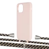Чехол Upex Alter Eyelets for iPhone 11 Pro Crepe with Aide Copper and Casquette Silver (UP110926)