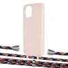 Чехол Upex Alter Eyelets for iPhone 11 Pro Crepe with Aide Orange Azure and Casquette Silver (UP110932)