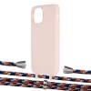 Чохол Upex Alter Eyelets for iPhone 11 Pro Crepe with Aide Orange Azure and Casquette Silver (UP110932)