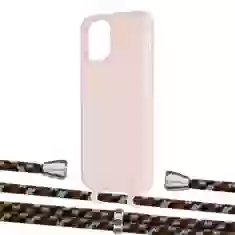 Чохол Upex Alter Eyelets for iPhone 11 Pro Crepe with Aide Cinnamon Camouflage and Casquette Silver (UP110935)