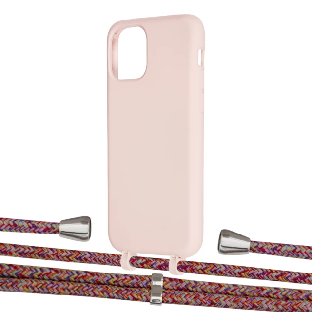 Чохол Upex Alter Eyelets for iPhone 11 Pro Crepe with Aide Melanger and Casquette Silver (UP110938)