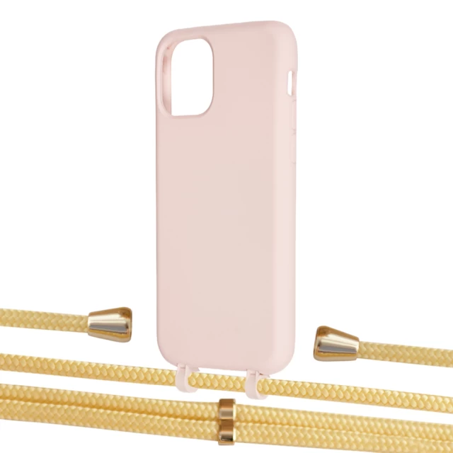 Чехол Upex Alter Eyelets for iPhone 11 Pro Crepe with Aide Banana and Casquette Gold (UP110960)