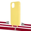 Чехол Upex Alter Eyelets for iPhone 11 Pro Daffodil with Aide Red and Casquette Silver (UP111049)