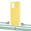 Чехол Upex Alter Eyelets for iPhone 11 Pro Daffodil with Aide Pistachio and Casquette Silver (UP111053)