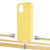 Чехол Upex Alter Eyelets for iPhone 11 Pro Daffodil with Aide Banana and Casquette Silver (UP111065)