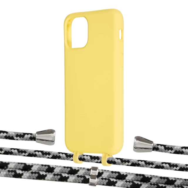 Чехол Upex Alter Eyelets for iPhone 11 Pro Daffodil with Aide Life Road and Casquette Silver (UP111068)
