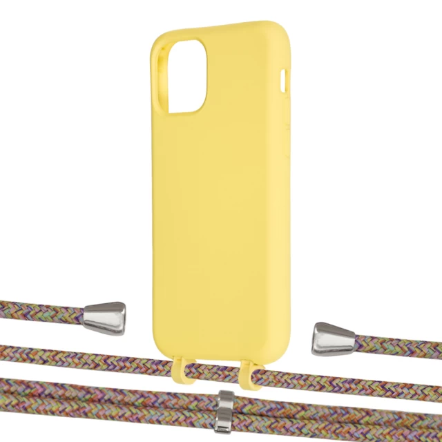 Чехол Upex Alter Eyelets for iPhone 11 Pro Daffodil with Aide Confondre and Casquette Silver (UP111079)