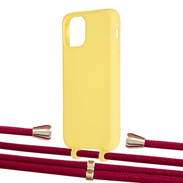 Чехол Upex Alter Eyelets for iPhone 11 Pro Daffodil with Aide Chili Pepper and Casquette Gold (UP111095)