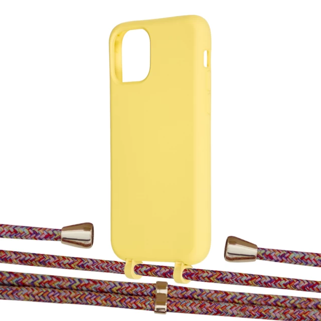 Чохол Upex Alter Eyelets for iPhone 11 Pro Daffodil with Aide Melanger and Casquette Gold (UP111113)
