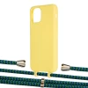 Чехол Upex Alter Eyelets for iPhone 11 Pro Daffodil with Aide Emeraude and Casquette Gold (UP111117)