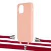 Чехол Upex Alter Eyelets for iPhone 11 Pro Tangerine with Aide Red and Casquette Silver (UP111189)