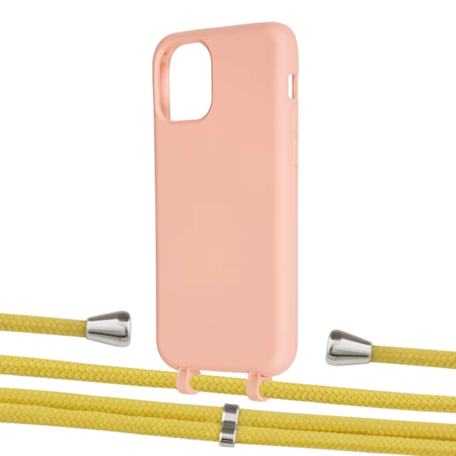 Чехол Upex Alter Eyelets for iPhone 11 Pro Tangerine with Aide Corn and Casquette Silver (UP111191)