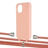 Чохол Upex Alter Eyelets for iPhone 11 Pro Tangerine with Aide Cantaloupe and Casquette Silver (UP111194)