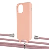 Чехол Upex Alter Eyelets for iPhone 11 Pro Tangerine with Aide Carnation and Casquette Silver (UP111198)