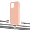 Чехол Upex Alter Eyelets for iPhone 11 Pro Tangerine with Aide Gray and Casquette Silver (UP111199)