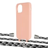 Чехол Upex Alter Eyelets for iPhone 11 Pro Tangerine with Aide Life Road and Casquette Silver (UP111208)