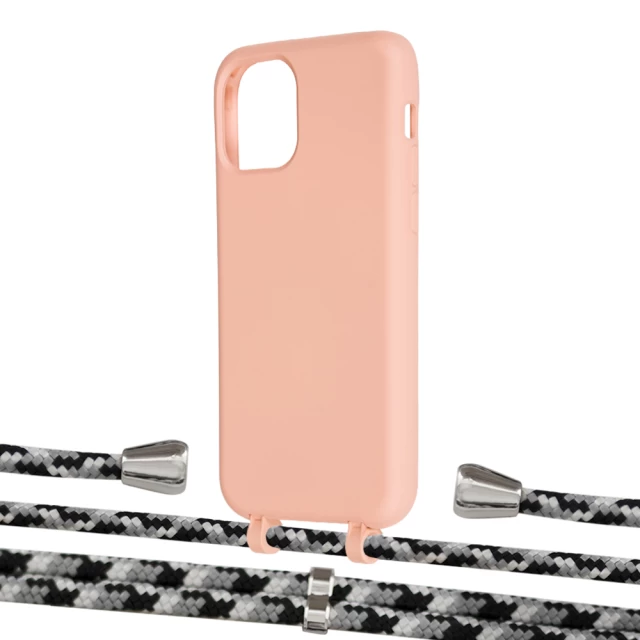 Чохол Upex Alter Eyelets for iPhone 11 Pro Tangerine with Aide Life Road and Casquette Silver (UP111208)